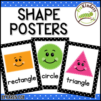 Preview of Shapes Posters | Bold Black Polka Dots