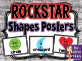 Shapes Posters Rock Star Theme