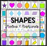 2D and 3D Shapes Posters, Mini Posters, and Flashcards - C