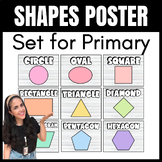 Shapes Posters Set for Primary Class *Part of a Growing Bundle!*