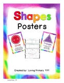 Shapes Posters with rhyming poems