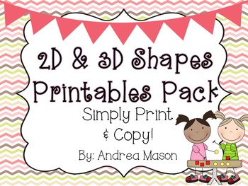 Preview of Shapes Printables