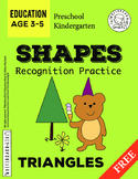 Shapes Recognition Practice: Triangles