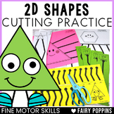Shapes Scissor Skills Cutting Practice Worksheets