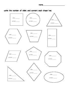 Shapes [Sides and Corners] by Tami Teaches - Tami Lynn Morrison | TpT