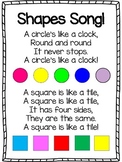 Shapes Song