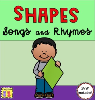 Preview of Shapes Circle Time Songs and Rhymes