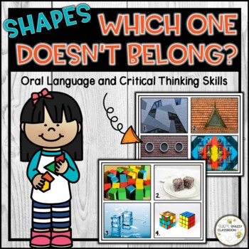Preview of Shapes Themed Which One Doesn't Belong Critical Thinking Skills