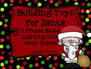 Preview of Shapes (Christmas, Project Based Learning)