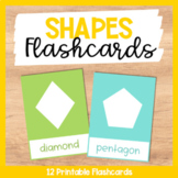 Shapes Vocabulary Flashcards for ESL Vocabulary Practice, 