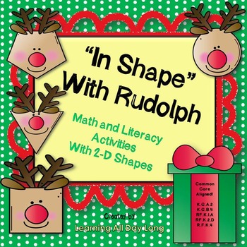 Preview of Christmas Math and Emergent Reader With Rudolph the Red-Nosed Reindeer!