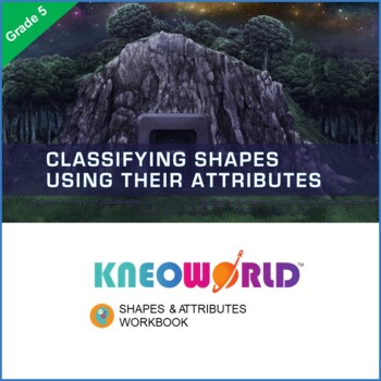 Preview of Shapes and Attributes Workbook | Grade 5 | Printable & Digital