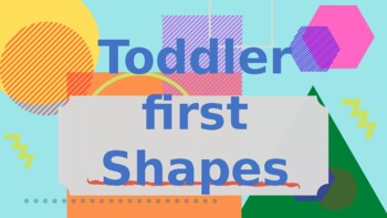 File Folder Game for Toddler Preschool Busy Book Page TD100 Shapes and Color Matching Activity Shape Match Printable Worksheets