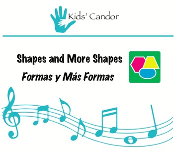 Preview of Shapes and More Shapes | Formas y Más Formas CD Bilingual Music