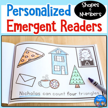 Preview of Shapes and Numbers Emergent Readers