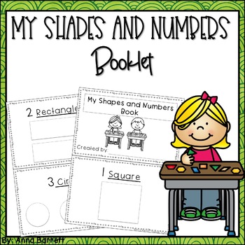 Preview of Shapes and Numbers Tracing Booklet