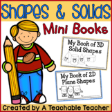 Shapes and Solids Activity Books
