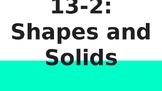 Shapes and Solids Powerpoint