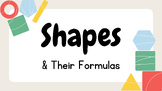 Shapes and Their Formulas