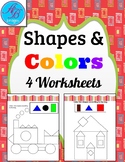 Shapes and colors worksheets