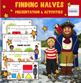 Shapes and fractions Kindergarten - half - PowerPoint
