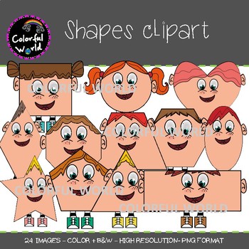 Preview of Shapes clipart