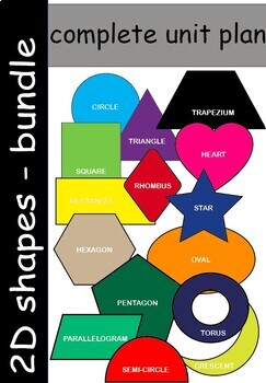 Preview of Shapes - complete unit