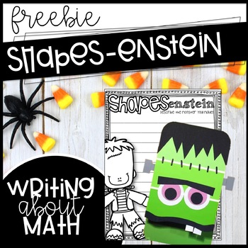 Preview of Shapes-enstein Craftivity! Shapes and Frankenstein Fun!