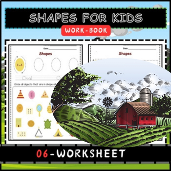 Preview of Shapes for Kids Worksheet for kids president day