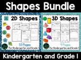 Shapes for Kindergarten and Grade 1 BUNDLE