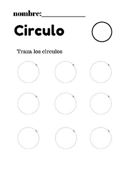 Preview of PREVIEW Shapes in Spanish/Figuras Geométricas