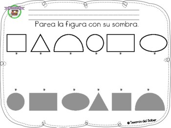 shapes in spanish wor
