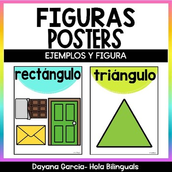 Preview of Shapes posters- FIGURAS SPANISH