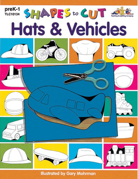 Preview of Shapes to Cut: Hats & Vehicles