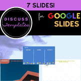 Share/Discuss/Connect Templates for Google Slides