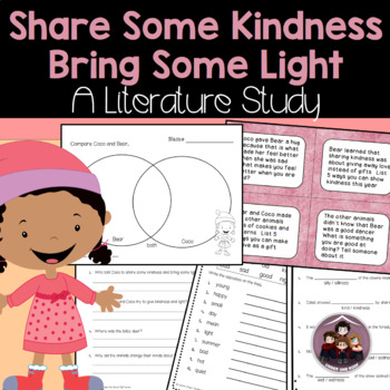 Preview of Share Some Kindness Bring Some Light Study Guide