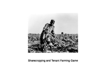 Preview of Sharecropping and Tenant Farming Simulation Game