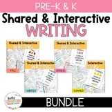 Shared & Interactive Writing BUNDLE for Pre-K and Kindergarten