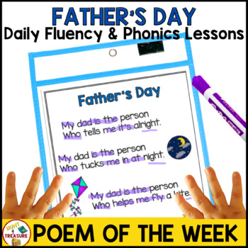 Preview of Father's Day Poem | Poem of the Week for Shared Reading