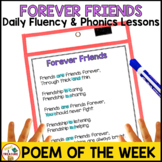 Friendship Poem of the Week with Phonics Lessons | Shared Reading