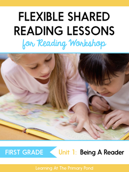 Preview of Shared Reading Lessons for Reading Workshop: First Grade Unit 1