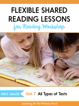 Preview of Shared Reading Lessons for Reading Workshop: First Grade Unit 7