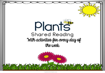 Preview of Shared Reading: Plants