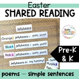 Shared Reading Pocket Chart Poems and Simple Sentences for EASTER