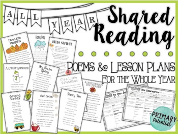 Preview of Shared Reading: Poems and Lesson Plans for the Whole Year