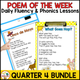 Poem of the Week for Shared Reading with Phonics Lessons |