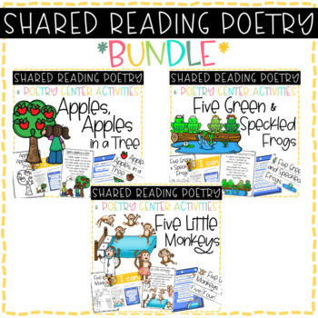 Preview of Shared Reading Poetry BUNDLE * Counting to Five Poems