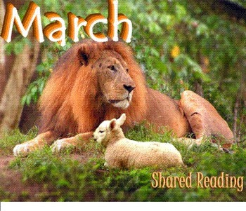 Preview of Shared Reading Poetry: March (SMARTboard, Gr 1-2)