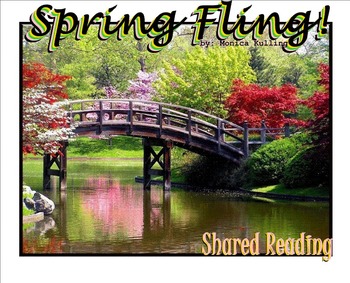 Preview of Shared Reading Poetry: Spring Fling (SMARTboard, Gr 1-2)