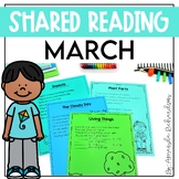 Shared Reading Poems for March with 5 Day Plan